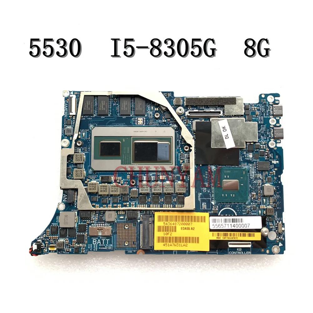 Dell Precision 2-in-1 5530 XPS 15 9575 ƮϿ , DAZ10 LA-F211P CN-0F89DJ F89DJ 1FD88 κ, I5-8305G 8G